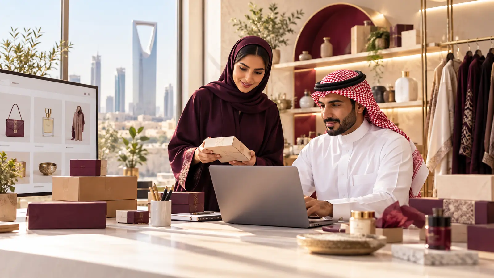 إنشاء المتاجر الإلكترونية